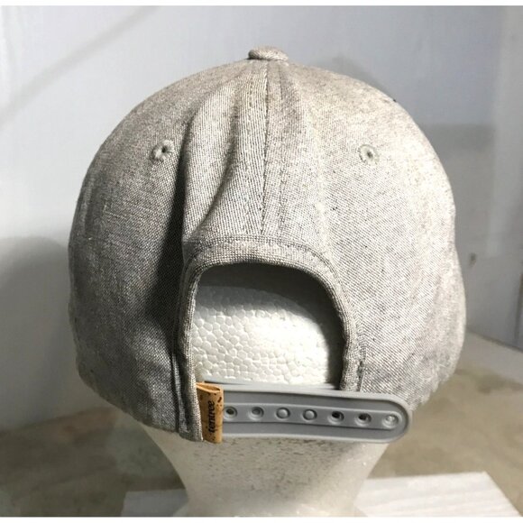 Tentree Hat Adjustable Grey 10 Logo Baseball Cap Hemp Cotton - Picture 3 of 10